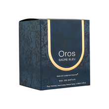 Oros Sacre Blue Homme EDP 85ml - Luxury Fragrance for Men - Made with crystals from Swarovski - Use Coupon Code: EXTRA20 to get an additional 20% Off