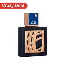 Oros Sacre Blue Homme EDP 85ml - Luxury Fragrance for Men - Made with crystals from Swarovski - Use Coupon Code: EXTRA20 to get an additional 20% Off