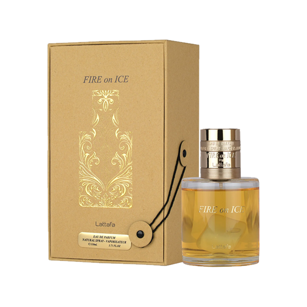 Lattafa Fire On Ice Long Lasting Eau De Parfum For Unisex -110ml
