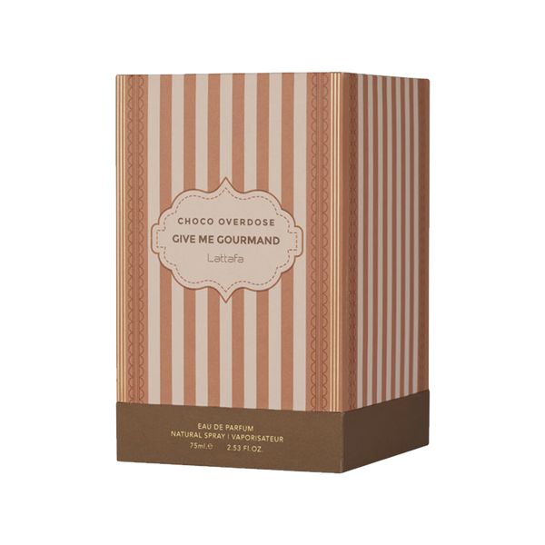 Lattafa Choco Overdose Long Lasting Eau De Parfum For Unisex -75ml