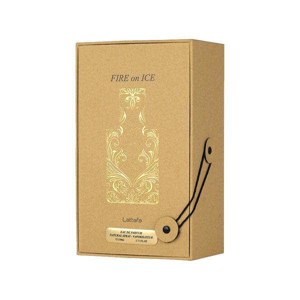 Lattafa Fire On Ice Long Lasting Eau De Parfum For Unisex -110ml