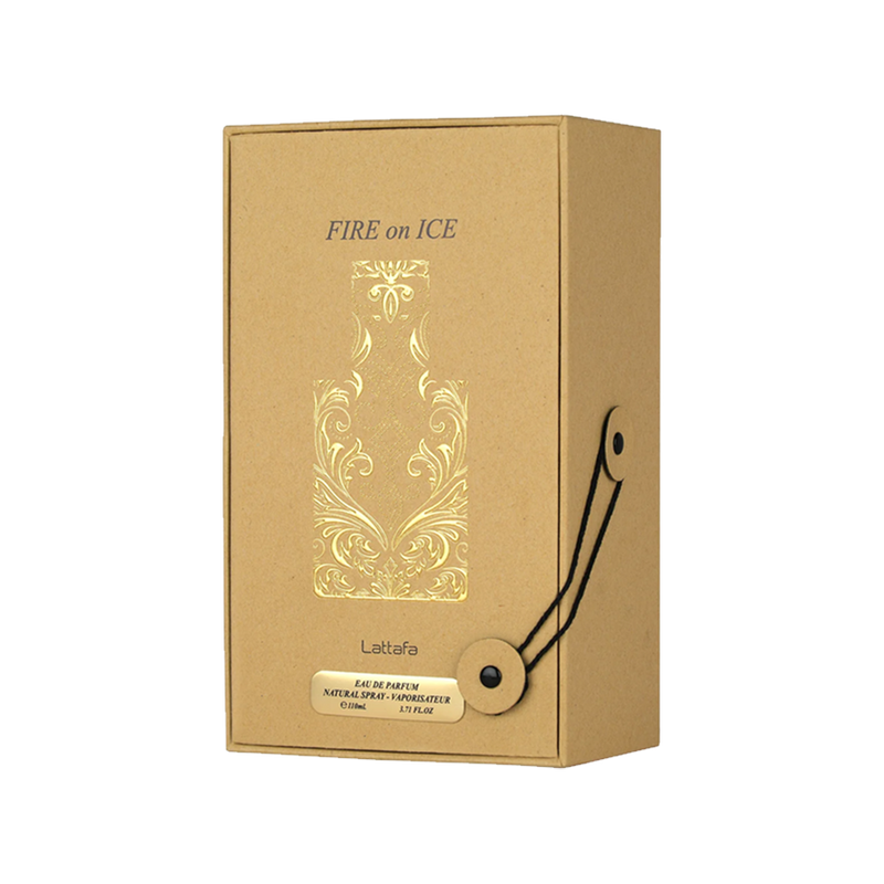 Lattafa Fire On Ice Long Lasting Eau De Parfum For Unisex -110ml