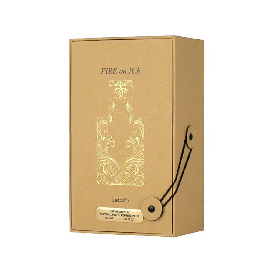 Lattafa Fire On Ice Long Lasting Eau De Parfum For Unisex -110ml