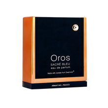 Oros Sacre Blue Homme EDP 85ml - Luxury Fragrance for Men - Made with crystals from Swarovski - Use Coupon Code: EXTRA20 to get an additional 20% Off