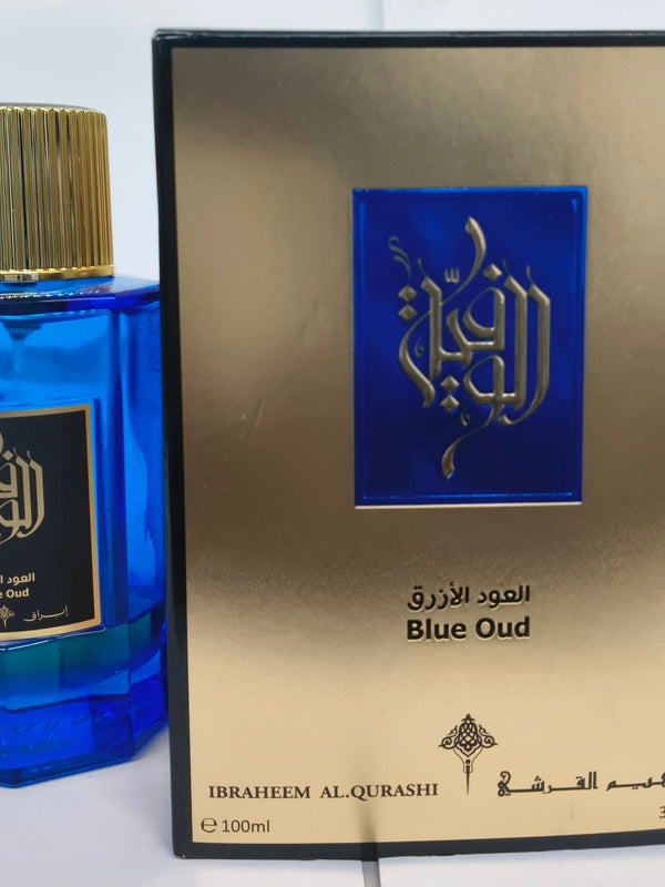 Ibraheem Al Qurashi Blue Oud 12ml  Eau De Parfum For Unisex- Partial (Approx)