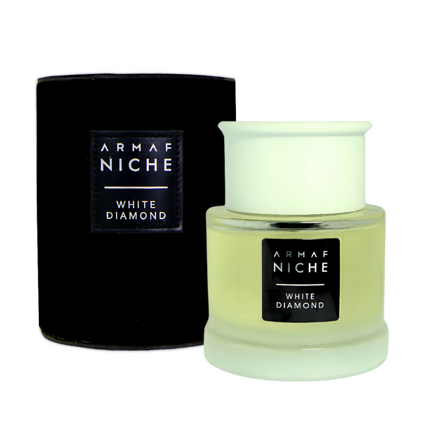 Armaf Niche White Diamond Eau De Parfum for Men 90ml – Fresh, Woody & Masculine Scent