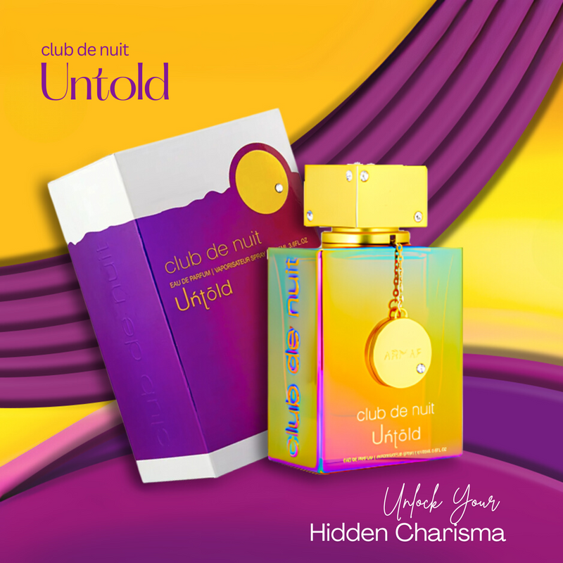 Armaf Club De Nuit Untold EDP 105ml – A Mysterious and Captivating Unisex Fragrance