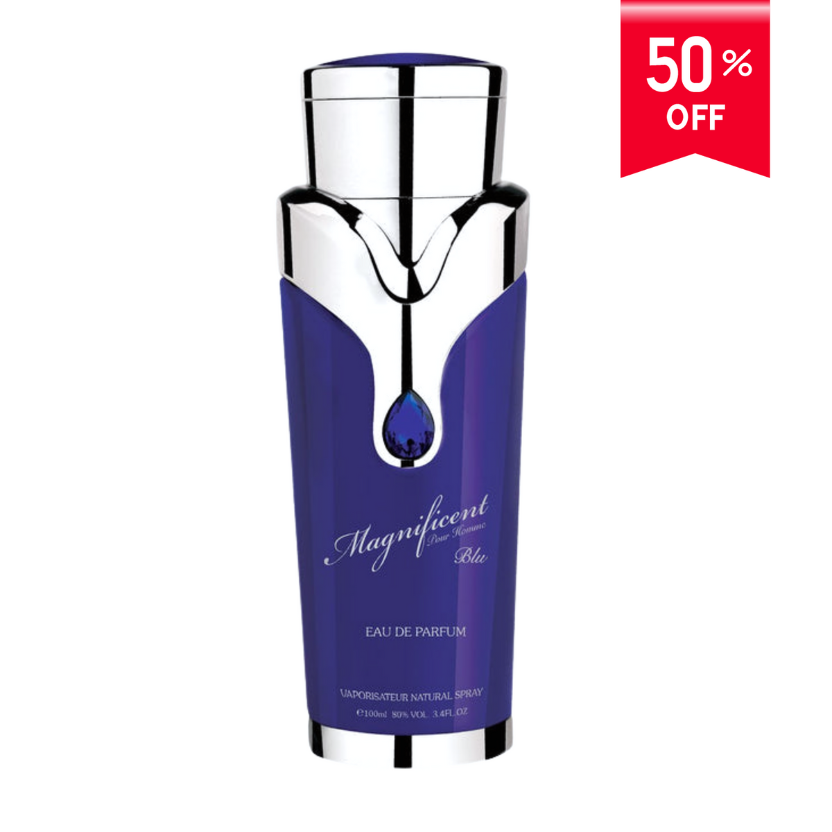 Armaf Magnificent Blue Pour Homme EDP Perfume 100ML - Use Code: ARMAF50 to get 50% Off