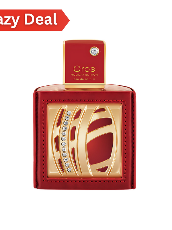 Oros Holiday Edition Eau De Parfum 85ml - Luxury Fragrance for Men & Women - Made with crystals from Swarovski - Use Coupon Code: EXTRA20 to get an additional 20% Off