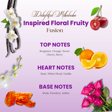 Armaf Delights Yum Yum Eau De Parfum (EDP) 100ML - Delightful Milkshake-Inspired Floral Fruity Perfume for Women with Cherry, Vanilla & Amber
