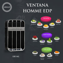 Armaf Ventana Pour Homme EDP 100ML - Bold and Vibrant Masculine Fragrance