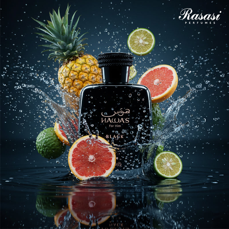 Rasasi Hawas Black Pour Homme Eau De Toilette 100ml
