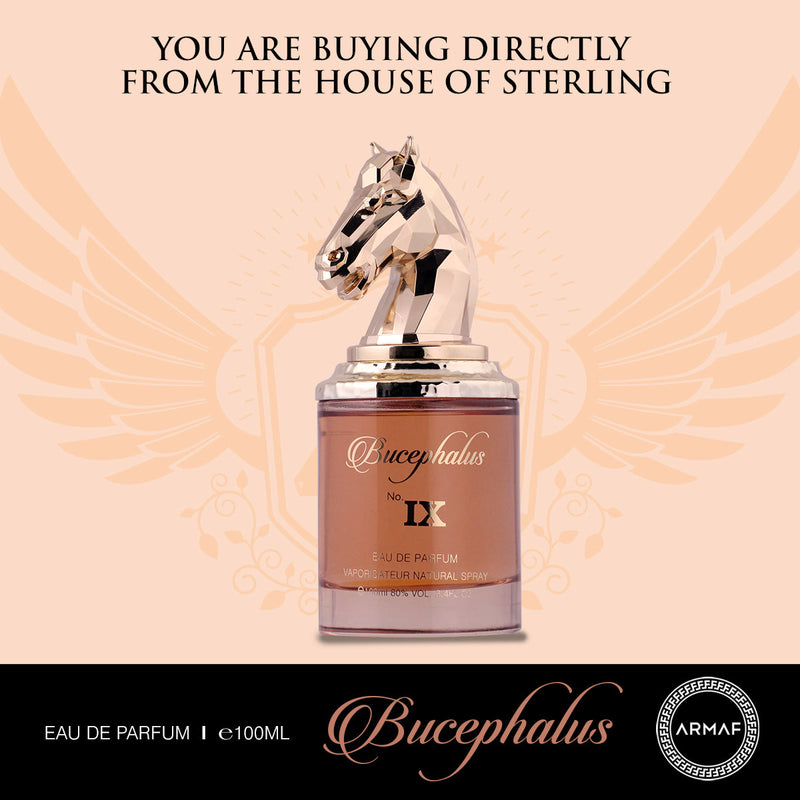 Armaf Bucephalus-IX Eau De Parfum 100ML - Musky Warmth for Men