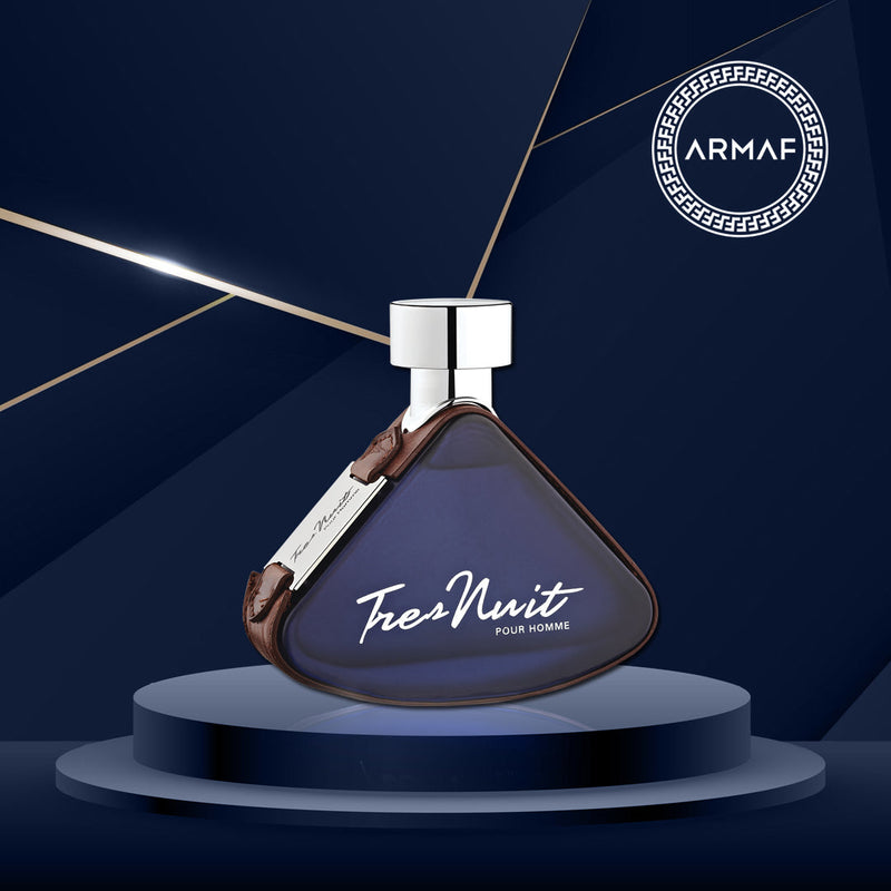 Armaf Tres Nuit Pour Homme Eau De Parfum (EDP) 100ML - Fresh Aromatic Floral Fragrance for Men