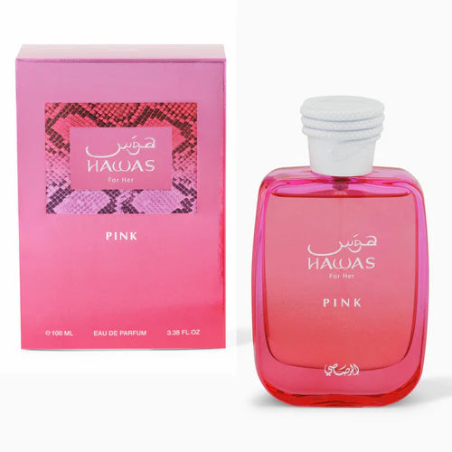 Rasasi Hawas Pink Pour Femme Eau De Toilette 100ml
