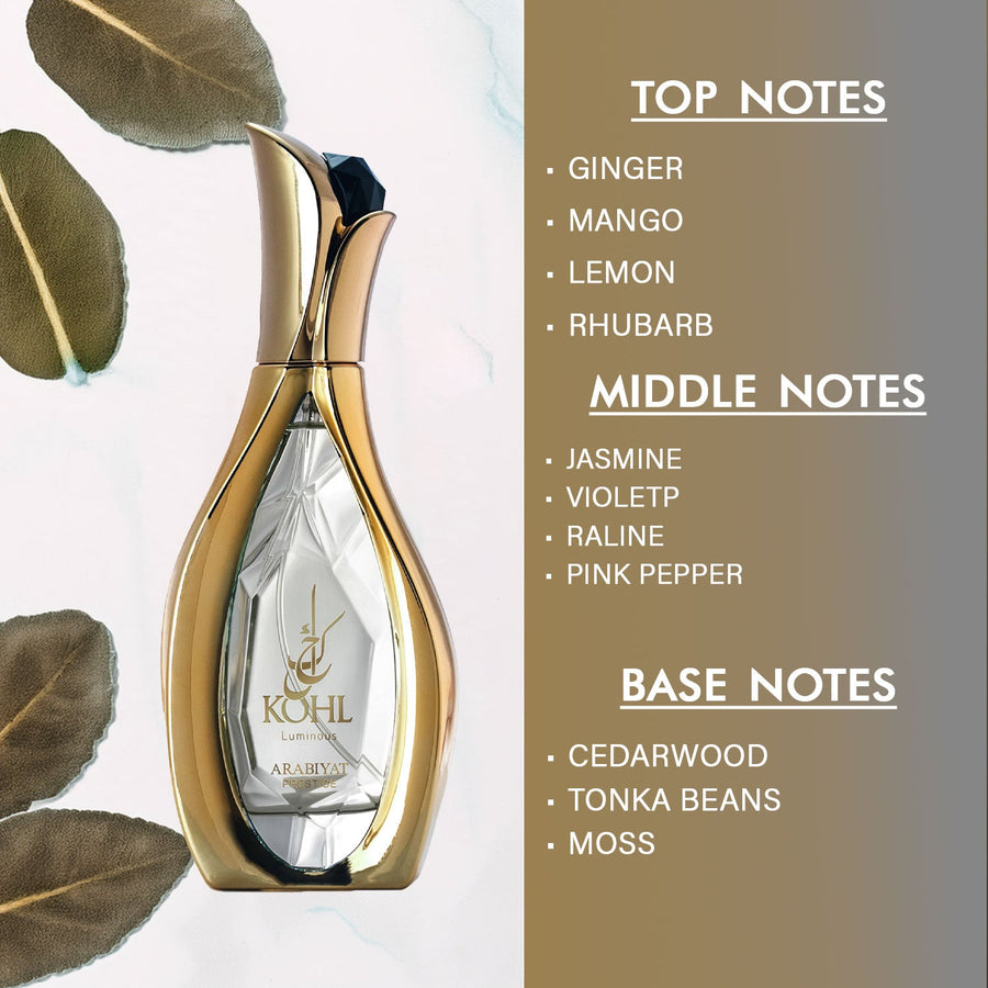 Arabiyat Prestige Kohl Luminous EDP 100 ml – Unisex– Arabic Scent