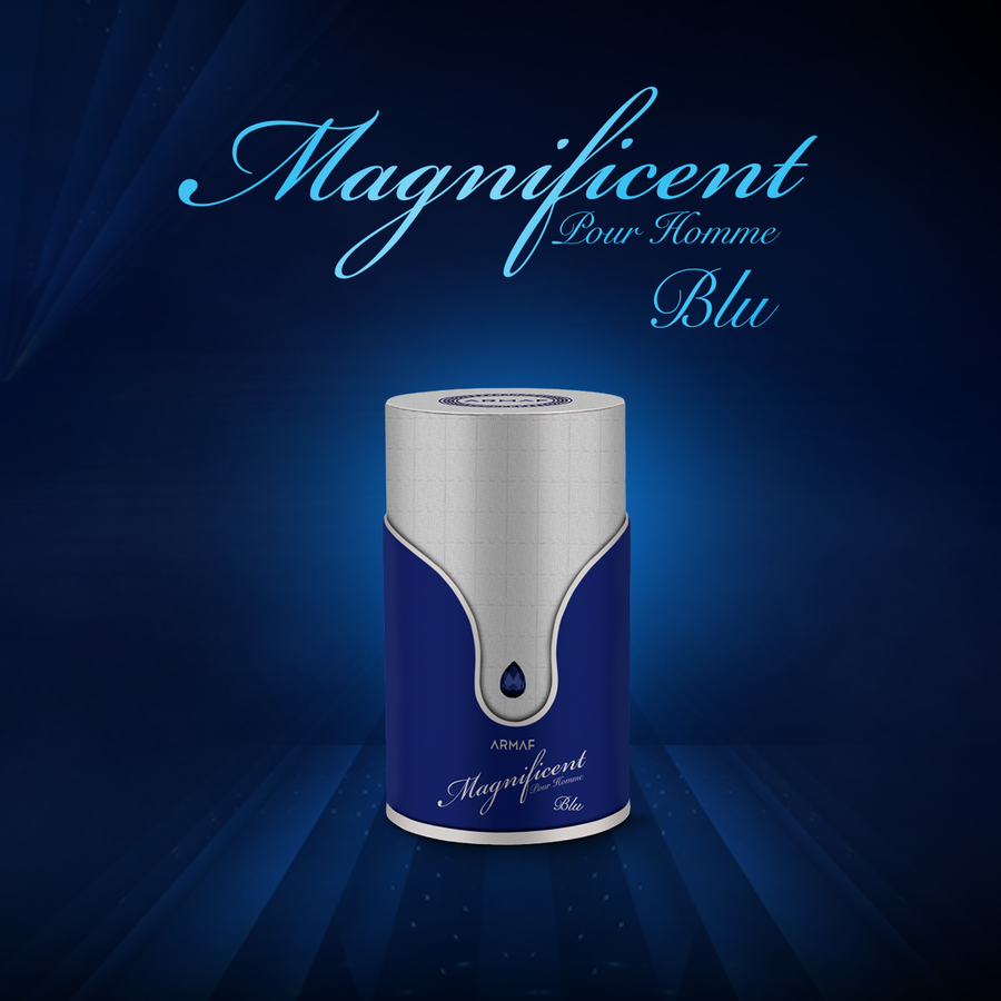 Armaf Magnificent Blue Pour Homme EDP Perfume 100ML - Use Code: ARMAF50 to get 50% Off