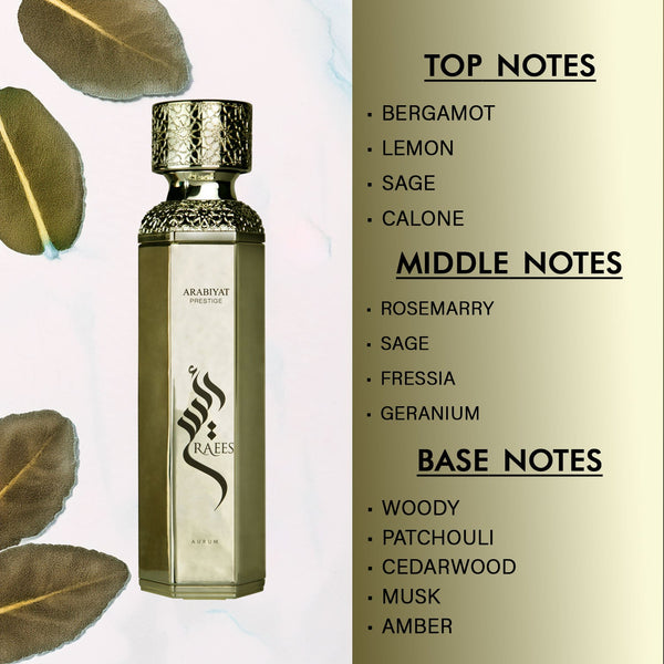 Arabiyat Prestige - Raees Aurum | EDP 180ML | Men