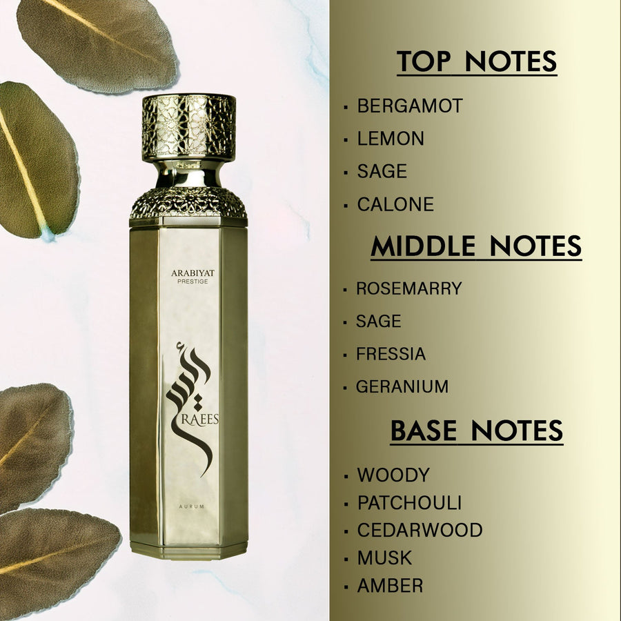 Arabiyat Prestige - Raees Aurum | EDP 180ML | Men