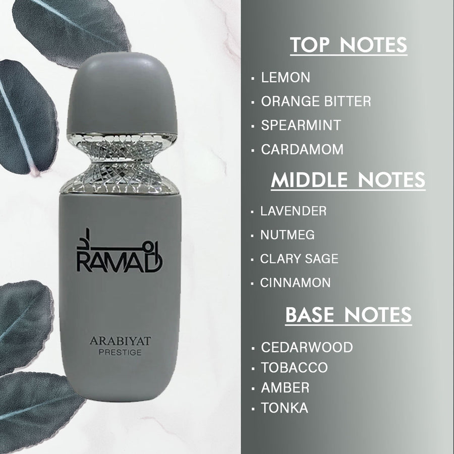 Arabiyat Prestige Ramad | EDP 100ML | Unisex