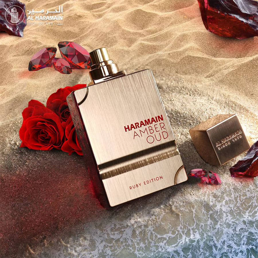 Al Haramain Amber Oud Ruby Edition EDP 100 ML | Unisex Warm‑Amber Floral