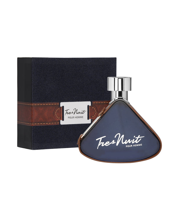 Armaf Tres Nuit Pour Homme Eau De Parfum (EDP) 100ML - Fresh Aromatic Floral Fragrance for Men