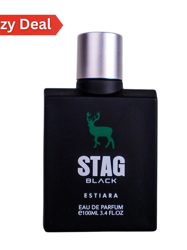 Estiara Stag Black Eau De Parfum (EDP) 100ML - For Men