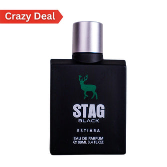 Estiara Stag Black Eau De Parfum (EDP) 100ML - For Men