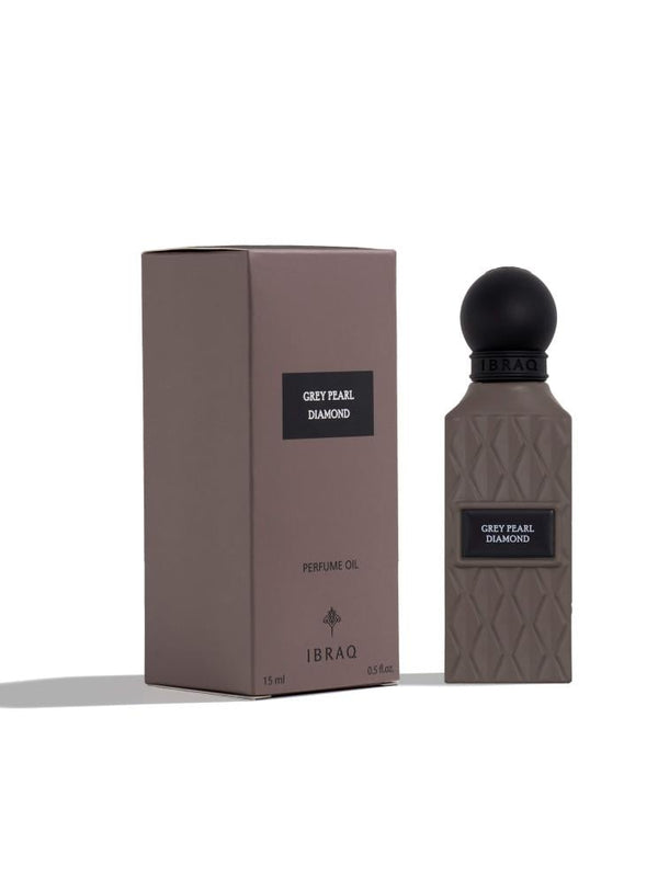 Ibraheem Al Qurashi Grey Pearl Diamond 15 ML PURE CONCENTRATED OIL