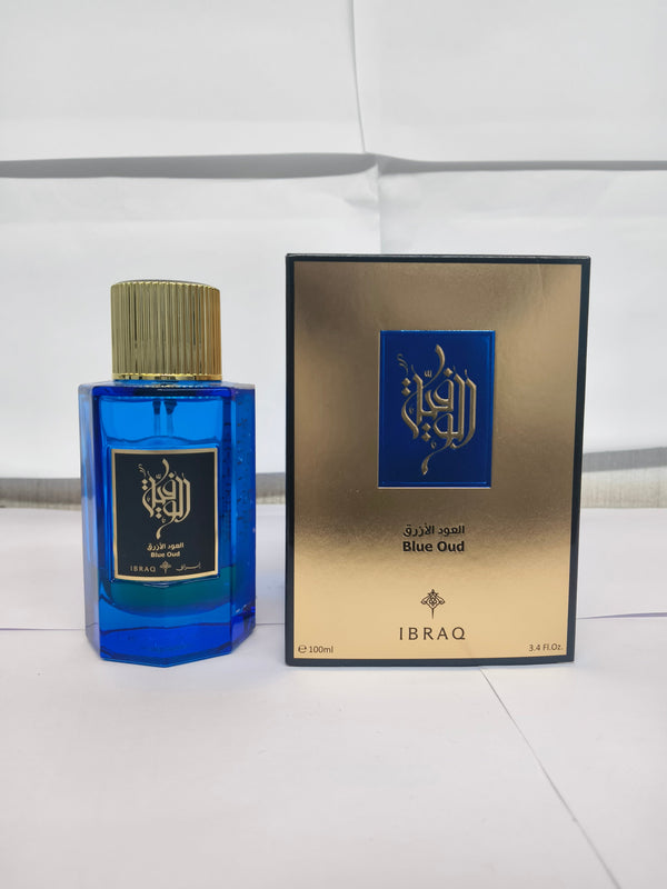 Ibraheem Al Qurashi Blue Oud 15ml  Eau De Parfum For Unisex- Partial (Approx)