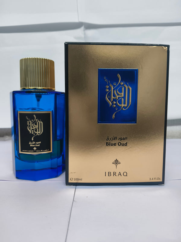 Ibraheem Al Qurashi Blue Oud 25ml  Eau De Parfum For Unisex- Partial (Approx)