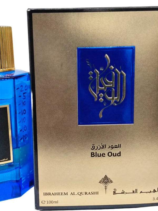 Ibraheem Al Qurashi Blue Oud 20ml  Eau De Parfum For Unisex- Partial (Approx)