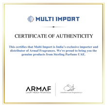 Armaf Signature True Eau De Parfum 100ML - Oriental Vanilla Fragrance