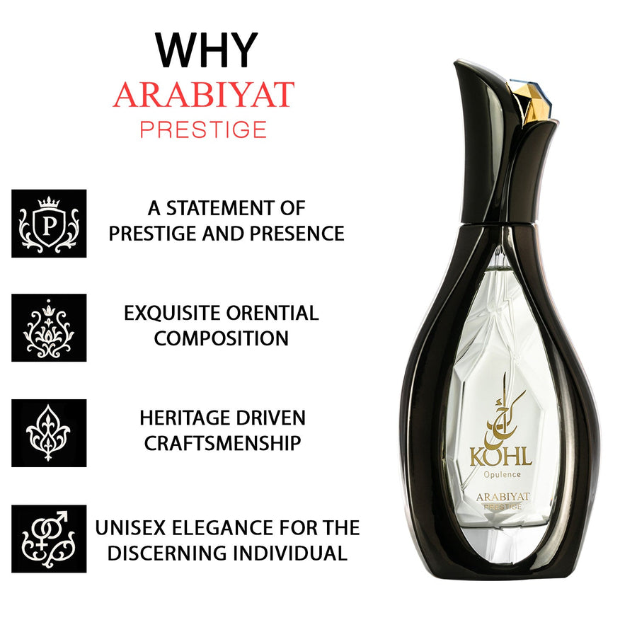 Arabiyat Prestige Kohl Opulence EDP 100 ml – Unisex– Arabic Scent