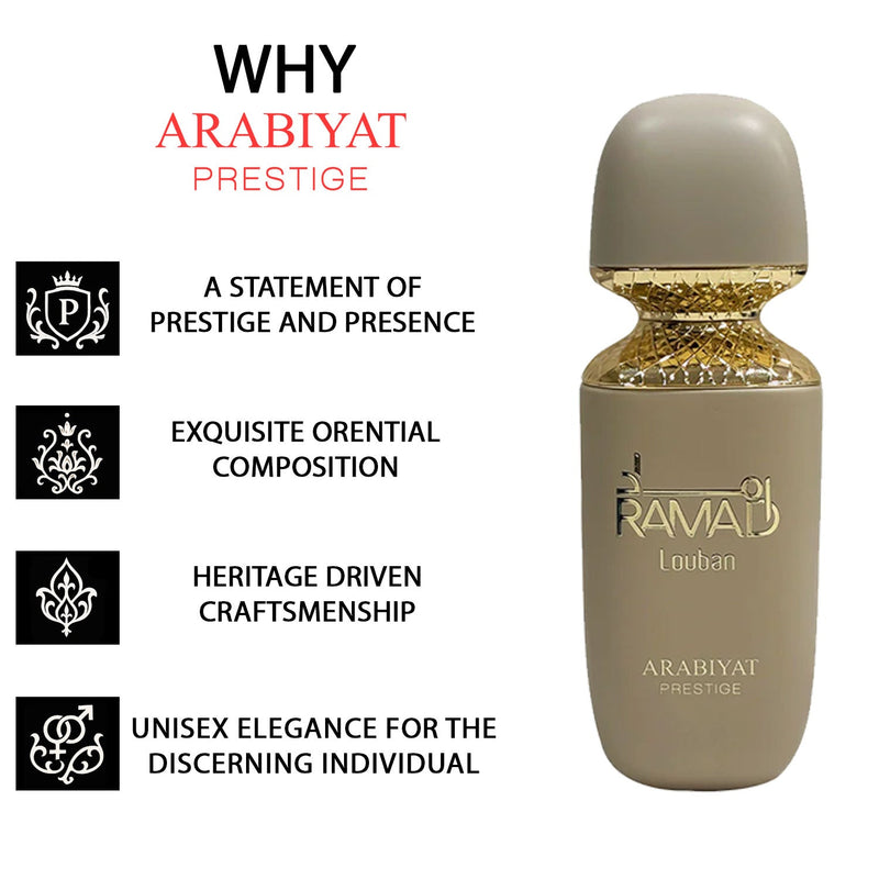 Arabiyat Prestige Ramad Louban | EDP 100ML | Unisex