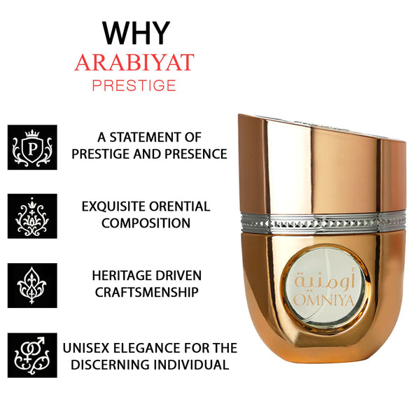 Arabiyat Prestige Omniya | EDP 100ML | Unisex
